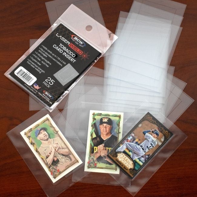 Tobacco Card Insert Sleeve