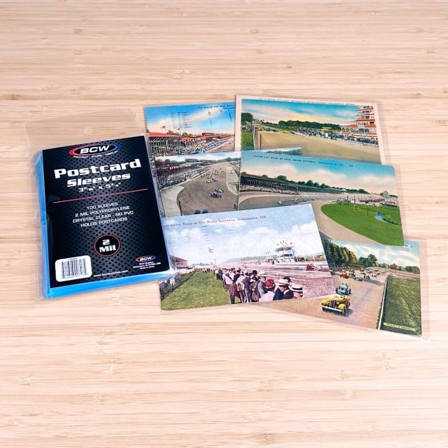 BCW 1-PCSLV Postcard Sleeves, Price/100 Sleeves
