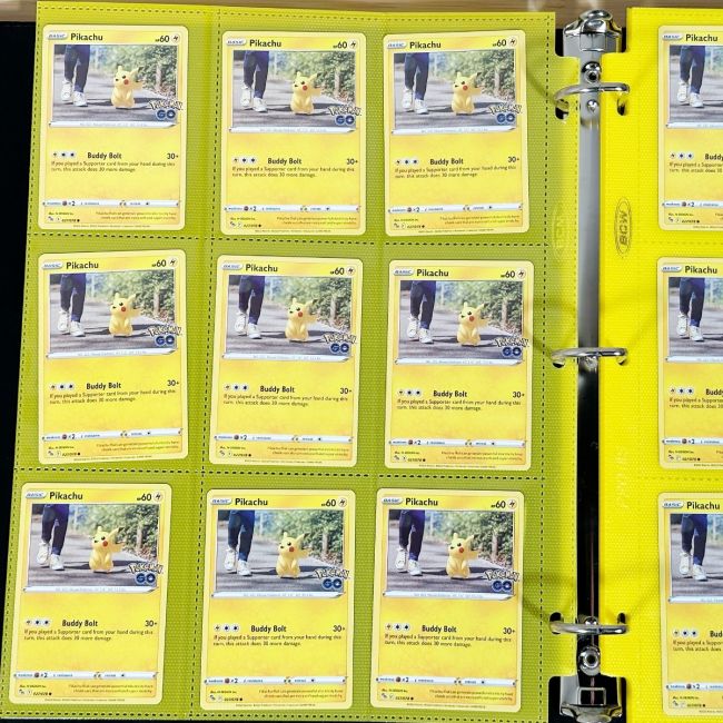 Side Loading 18-Pocket Pro Pages - Yellow