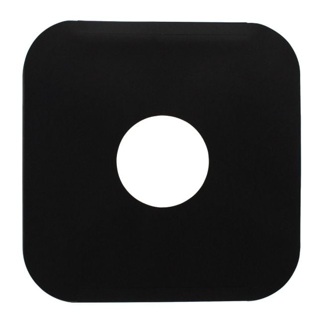 12-Inch Record Paper Inner Sleeves - Round Corners - With Hole - Black