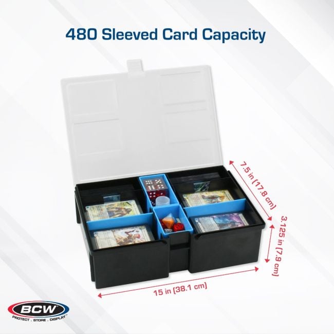 Prime X4 XL Gaming Box - holds 4 commander decks and accessories
