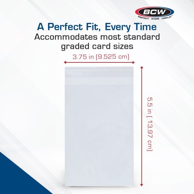 Resealable Graded Card Sleeves