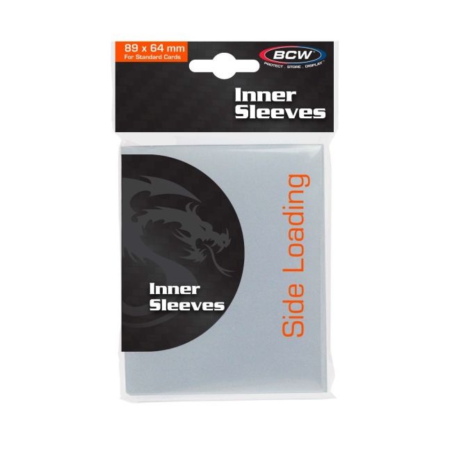 BCW 1000 Clear Resealable Poly Card Sleeves – Standard Size 64x89mm For MTG, Gaming Cards