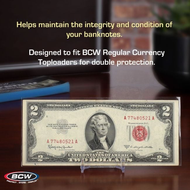 Currency Sleeves - Regular Bill