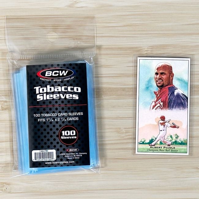 BCW Tobacco Card Sleeves