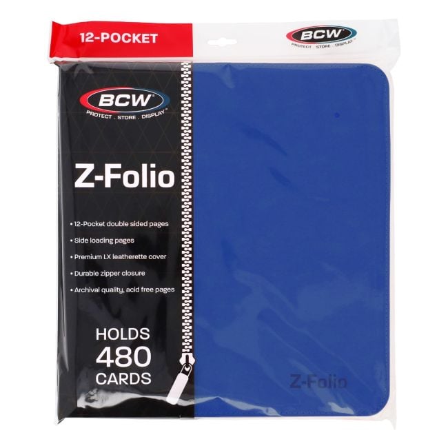 Z-Folio 12-Pocket LX Album - Blue