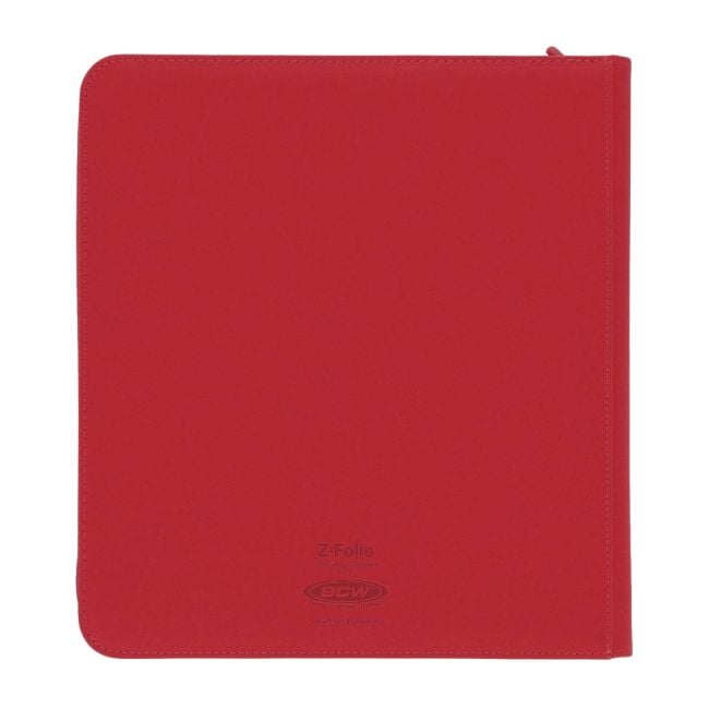 Z-Folio LX Album 12 Pocket - Red | Shop Pocket Folios - BCW