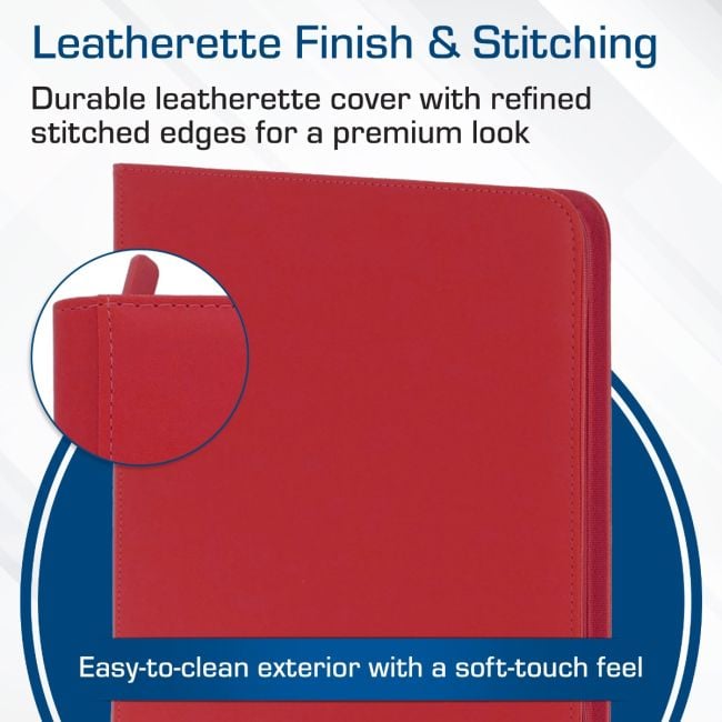 Z-Folio LX Album 12 Pocket - Red | Shop Pocket Folios - BCW Supplies