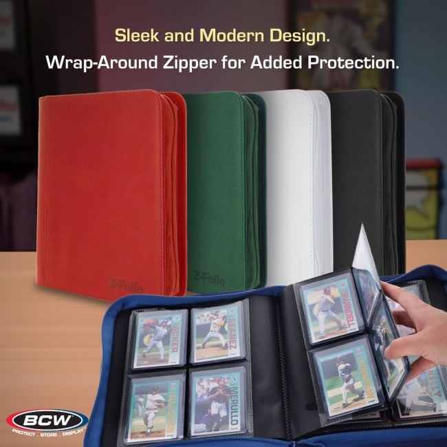 Z-Folio 4-Pocket LX Album - Toploaders - Black