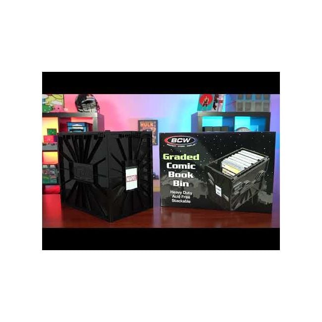 Graded Comic Book Bin | Plastic Comic Box for Comic Storage - BCW