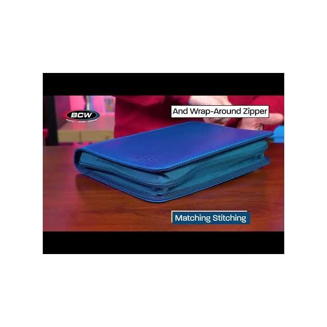 Z-Folio 4-Pocket LX Album - Toploaders - Red