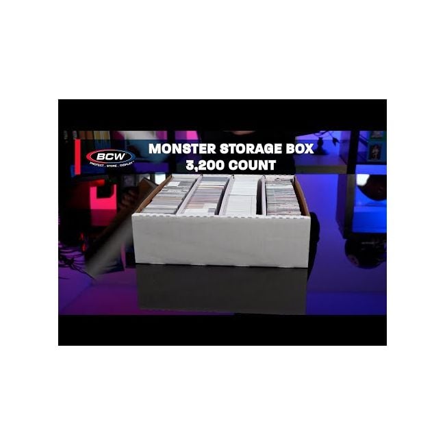 Monster Storage Box | Trading Card Box & Gaming Card Box - BCW