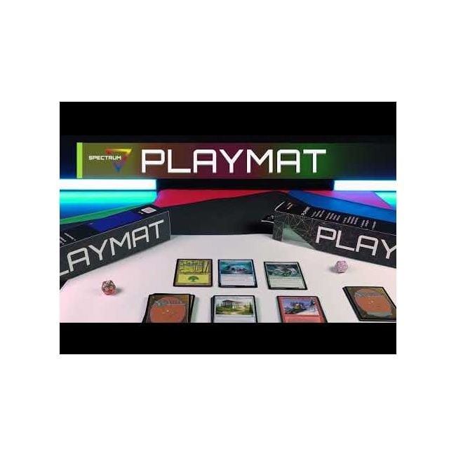 Playmat with Stitched Edging - Red Playmat with Stitched Edging - Red