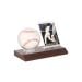 Woodbase Baseball and Card Holder *LIMITED STOCK*