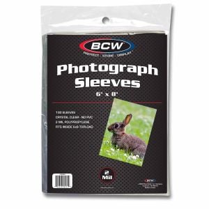 Photo Sleeves 4x6  Shop 4x6 Plastic Sleeves for Photos - BCW