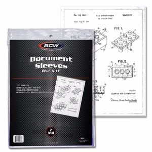 8.5X11 Document Sleeves