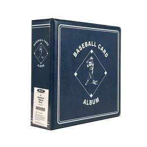3 in. Album - Baseball - Blue
