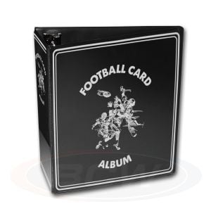 3 in. Album - Football - Black