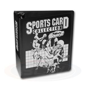 3 in. Album - Sports Card Collection - Black