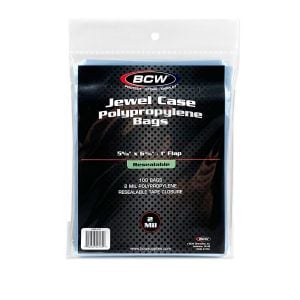 Resealable CD Bag - Jewel Case