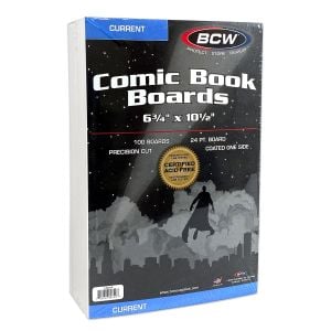 Current Comic Backing Boards