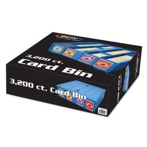 Collectible Card Bin - 3200 - Blue