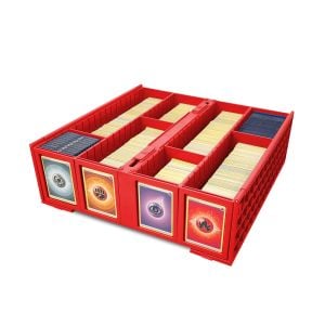 Cholemy Trading Card Storage Box with 16 board 70 Card Dividers 1