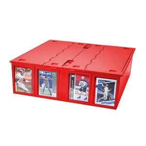 Collectible Card Bin - 3200 - Red