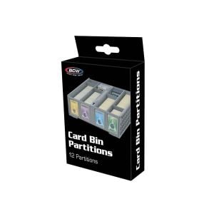 Collectible Card Bin Partitions - Gray