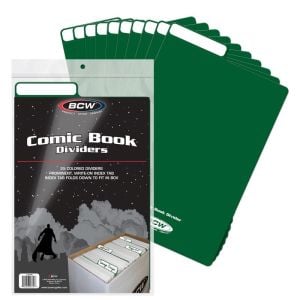 Comic Book Dividers - Green