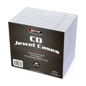 CD Jewel Cases - 10 Pack