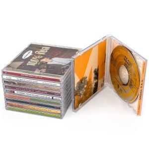 CD Cases - 10 Pack. 10 with cds and covers