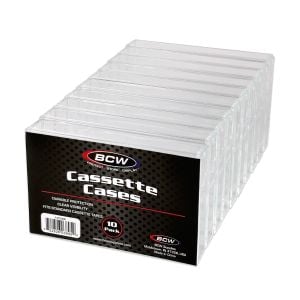 Cassette Tape Cases - 10 Pack