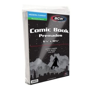 Premade Resealable Current Comic Bag and Board