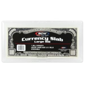 Deluxe Currency Slab - Large Bill