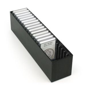 Slotted Coin Display Slab Box
