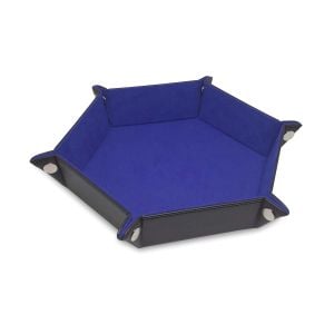 Hexagon Dice Tray- Blue **LIMITED STOCK**