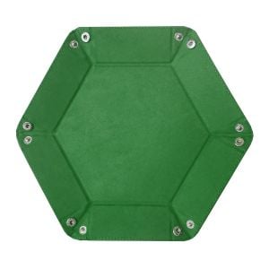 Hexagon Dice Tray - Grass