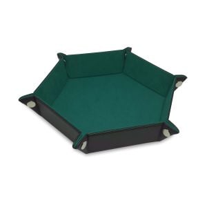 Hexagon Dice Tray- Teal **LIMITED STOCK**