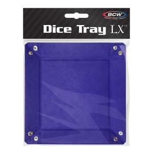 Square Dice Tray - Blue **LIMITED STOCK**