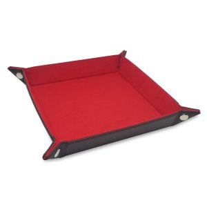 Square Dice Tray - Red **LIMITED STOCK**