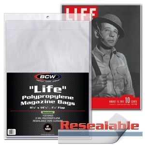 Resealable Life Magazine Bags