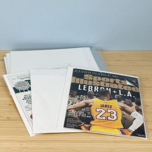 Premade Resealable Magazine Bag and Board
