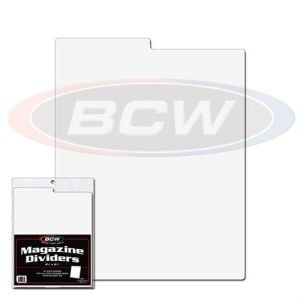 BCW Thick Magazine Bags and Backing Boards - 100 ct