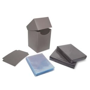Combo Pack - Inner Sleeves and Elite2 Deck Guards-Cool Gray**LIMITED S