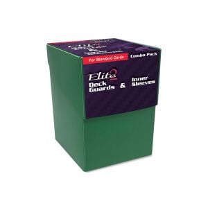 Combo Pack - Inner Sleeves and Elite2 Deck Guards-Green**LIMITED STOCK
