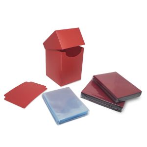 Combo Pack - Inner Sleeves and Elite2 Deck Guards-Red**LIMITED STOCK**