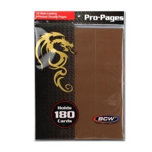 Side Loading 18-Pocket Pro Pages - Brown