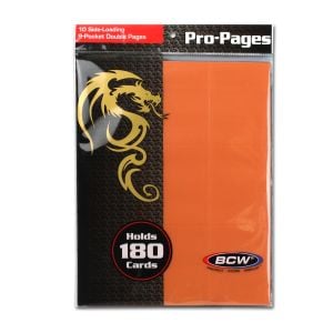 Side Loading 18-Pocket Pro Pages - Orange