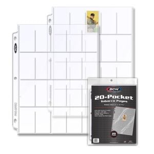 Pro 20-Pocket Tobacco Page (20 CT. Pack)